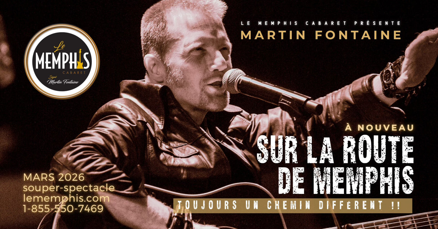 Sur la route de memphis - Du 13 au 28 Mars