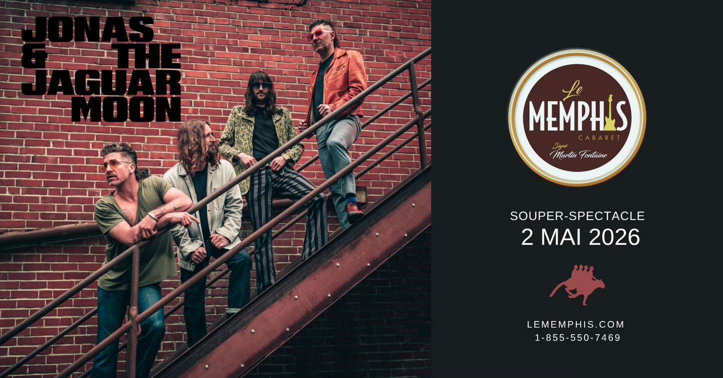 Jonas & The Jaguar Moon - 2 Mai 2026